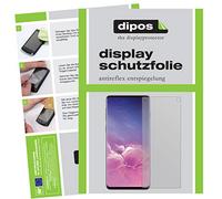 dipos I 4x Screen Protector matte compatible with Samsung Galaxy S10 Protection Films (2x front + 2x back)