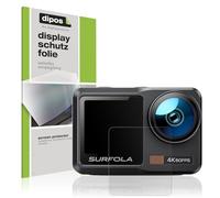 dipos I 4x Screen Protector matte compatible with Surfola SF630 Action Cam Protection Films
