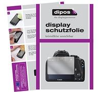dipos I 5x Screen Protector compatible with Canon EOS 250D Protection Films clear