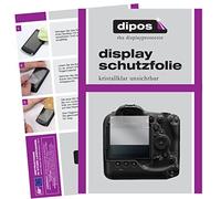 dipos I 5x Screen Protector compatible with Canon EOS R3 Protection Films clear