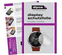 dipos I 5x Screen Protector compatible with Motorola Moto 360 (2019) Protection Films clear