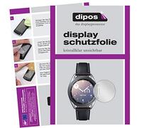 dipos I 5x Screen Protector compatible with Samsung Galaxy Watch 3 (41mm) Protection Films clear