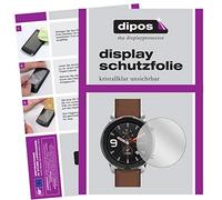 dipos I 6x Screen Protector compatible with Amazfit GTR 47mm Smartwatch Protection Films clear