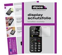 dipos I 6x Screen Protector compatible with bea-fon SL150 Protection Films clear