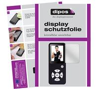 dipos I 6x Screen Protector compatible with Bertronic BC01 Royal MP3-Player Protection Films clear