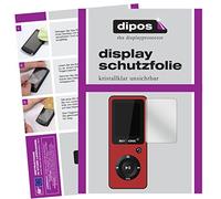 dipos I 6x Screen Protector compatible with Bertronic BC02 Royal MP3-Player Protection Films clear