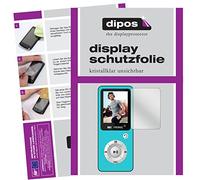 dipos I 6x Screen Protector compatible with Bertronic BC04 Royal MP3-Player Protection Films clear