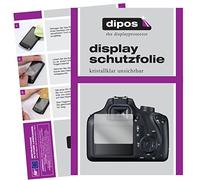 dipos I 6x Screen Protector compatible with Canon EOS 2000D Protection Films clear