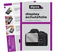 dipos I 6x Screen Protector compatible with Canon EOS 500D Protection Films clear