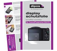 dipos I 6x Screen Protector compatible with Canon Powershot SX410 IS Protection Films clear