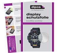 dipos I 6x Screen Protector compatible with Casio PRT-B50 Pro Trek Protection Films clear