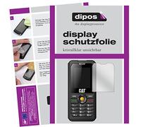 dipos I 6x Screen Protector compatible with Caterpillar CAT B30 Protection Films clear