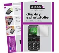 dipos I 6x Screen Protector compatible with Doro 1370 Protection Films clear