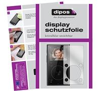 dipos I 6x Screen Protector compatible with FiiO X1 II MP3-Player Protection Films clear