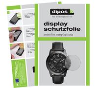 dipos I 6x Screen Protector compatible with Fossil Q Grant - Covers Screen 100% - Protective Film