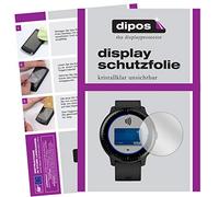 dipos I 6x Screen Protector compatible with Garmin Vivoactive 3 Music Protection Films clear