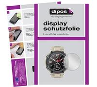 dipos I 6x Screen Protector compatible with Huami Amazfit T-Rex Protection Films clear
