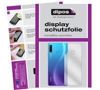 dipos I 6x Screen Protector compatible with Huawei Nova 4e back Protection Films clear