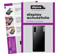 dipos I 6x Screen Protector compatible with Huawei P30 camera lens Protection Films clear