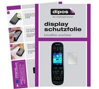 dipos I 6x Screen Protector compatible with Logitech Harmony Ultimate One Protection Films clear