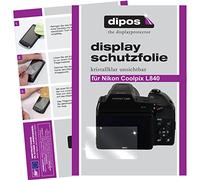 dipos I 6x Screen Protector compatible with Nikon Coolpix L840 Protection Films clear