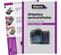 dipos I 6x Screen Protector compatible with Nikon D7000 Protection Films clear