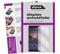 dipos I 6x Screen Protector compatible with Nokia 7 Plus Protection Films clear