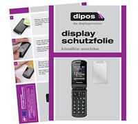 dipos I 6x Screen Protector compatible with Panasonic KX-TU329 Protection Films clear