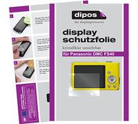 dipos I 6x Screen Protector compatible with Panasonic Lumix DMC FS 40 Protection Films clear