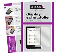 dipos I 6x Screen Protector compatible with PocketBook Touch Lux 4 Protection Films clear