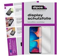 dipos I 6x Screen Protector compatible with Samsung Galaxy A20e Protection Films clear