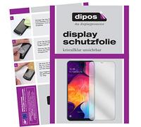 dipos I 6x Screen Protector compatible with Samsung Galaxy A50 Protection Films clear (3x front + 3x back)