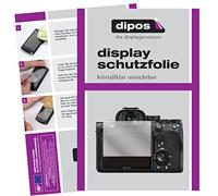 dipos I 6x Screen Protector compatible with Sony Alpha 7 IV Protection Films clear