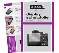 dipos I 6x Screen Protector compatible with Sony Alpha 7R II Protection Films clear