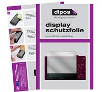 dipos I 6x Screen Protector compatible with Sony DSC-WX500 Protection Films clear