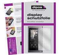 dipos I 6x Screen Protector compatible with Sony Walkman NW-A35 Protection Films clear