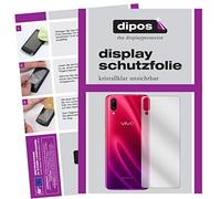dipos I 6x Screen Protector compatible with Vivo X23 back Protection Films clear