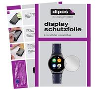 dipos I 6x Screen Protector compatible with watch 30.5 mm diameter Protection Films clear