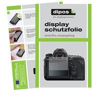 dipos I 6x Screen Protector matte compatible with Canon EOS 6D Mark II Protection Films