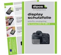 dipos I 6x Screen Protector matte compatible with Canon EOS 7D Mark II Protection Films
