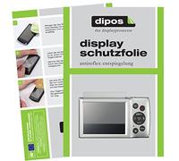 dipos I 6x Screen Protector matte compatible with Canon IXUS 185 Protection Films