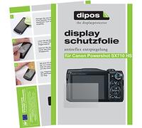 dipos I 6x Screen Protector matte compatible with Canon Powershot SX710 HS Protection Films