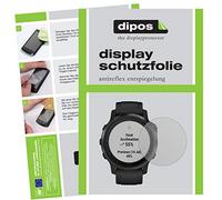 dipos I 6x Screen Protector matte compatible with Garmin fenix 6S Pro Protection Films