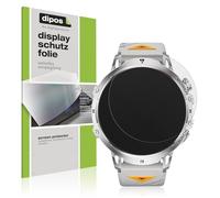 dipos I 6x Screen Protector matte compatible with Lige Militär 1.85 Zoll Fitnessuhr Protection Films