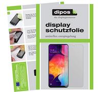 dipos I 6x Screen Protector matte compatible with Samsung Galaxy A50 Protection Films (3x front + 3x back)