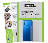 dipos I 6x Screen Protector matte compatible with Samsung Galaxy A7 (2018) rear Protection Films