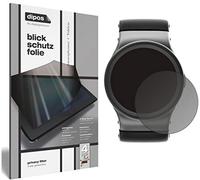 dipos I Privacy Filter compatible with 37 mm diameter watch Screen Protector Anti-Spy 4-Way Protection