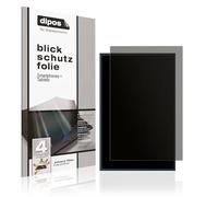 dipos I Privacy Filter compatible with AlphaTheta OMNIS-Duo Jog Screen Protector Anti-Spy 4-Way Protection