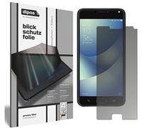 dipos I Privacy Filter compatible with Asus Zenfone 4 Max 5,5 inch ZC554KL Screen Protector Anti-Spy 4-Way Protection