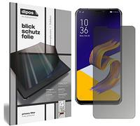 dipos I Privacy Filter compatible with Asus Zenfone 5Z ZS620KL Screen Protector Anti-Spy 4-Way Protection
